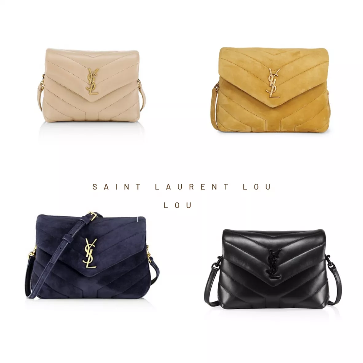 Saint Laurent Mini Lou Pebbled … curated on LTK