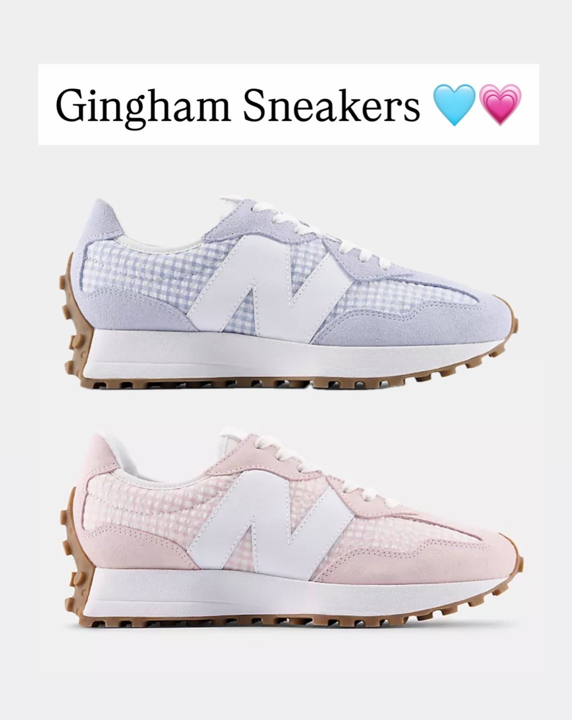 The cutest gingham sneakers by New Balance 🤩

#LTKfitnessgoals #LTKActive