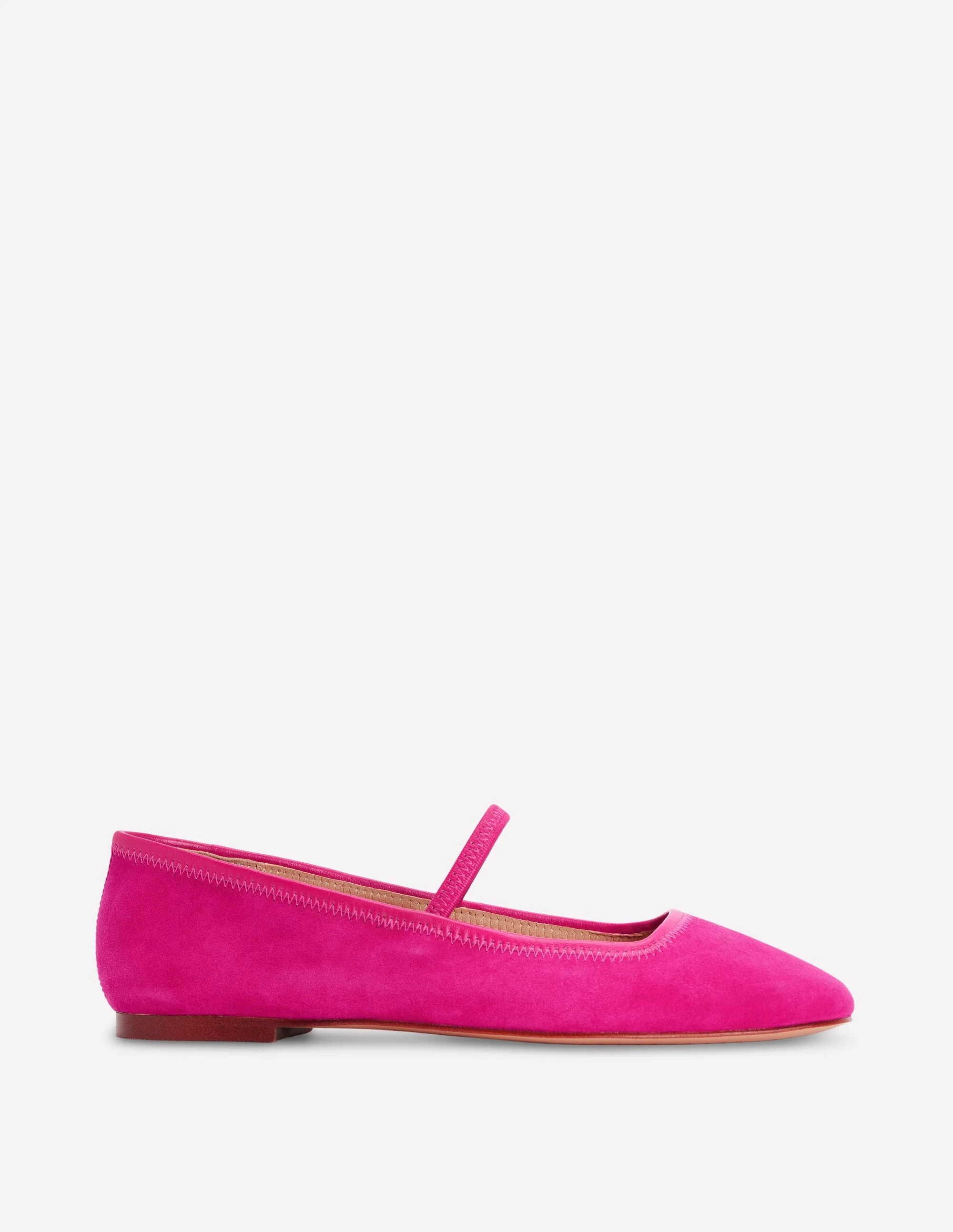 Thea Mary Jane Ballet Flats-Pink Peony | Boden UK