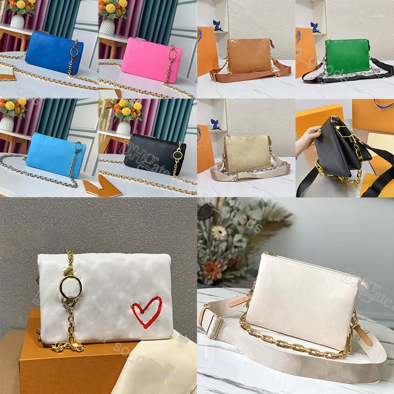 High Quality Designer Coussin Bag Crossbody Handbag Mm Bb Pm Gold Shoulder Pink Black White Leath... | DHGate