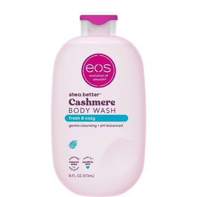 eos Shea Better Cashmere Body Wash - Fresh & Cozy - 16 fl oz | Target