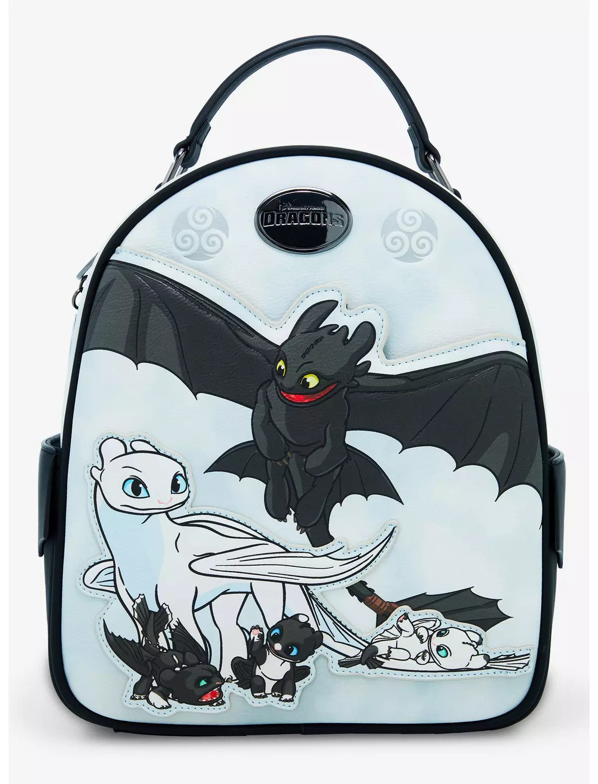 Dreamworks How to Train Your Dragon Toothless and Light Fury Family Mini Backpack - BoxLunch Excl... | BoxLunch
