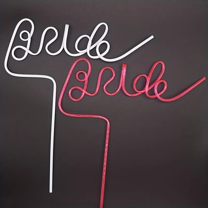 1pc, Bride To Be Straw, Party Traw, For Coffee, Juice, Cocktail, For Beach, Pool, Wedding, Engage... | Temu Affiliate Program