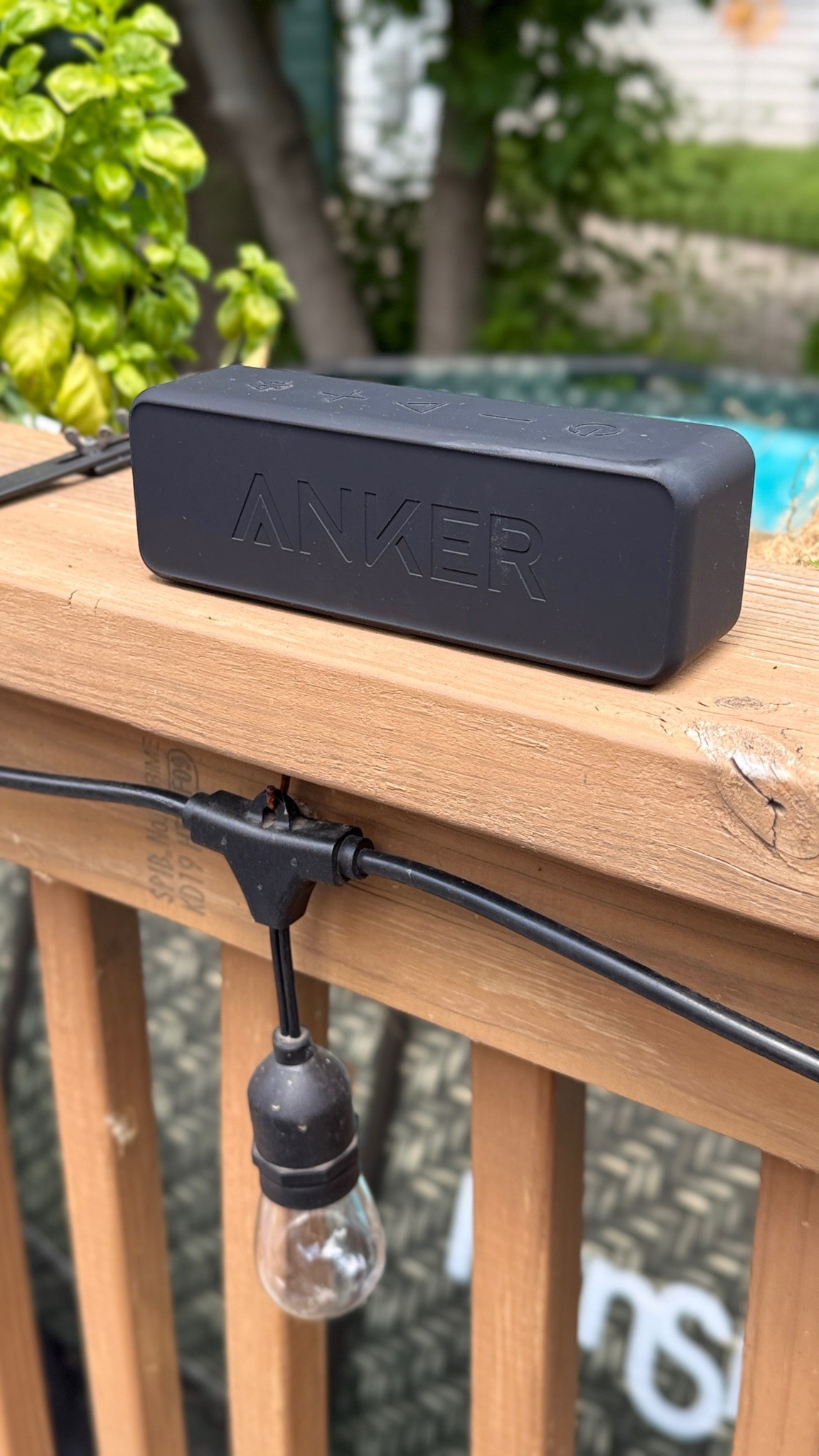 Current favorite for summer 🤍

This portable Bluetooth speaker has been coming with me everywhere lately — patio hangs, backyard time, getting ready in the morning, and even cleaning days.

Small but mighty and such a good value for the price.