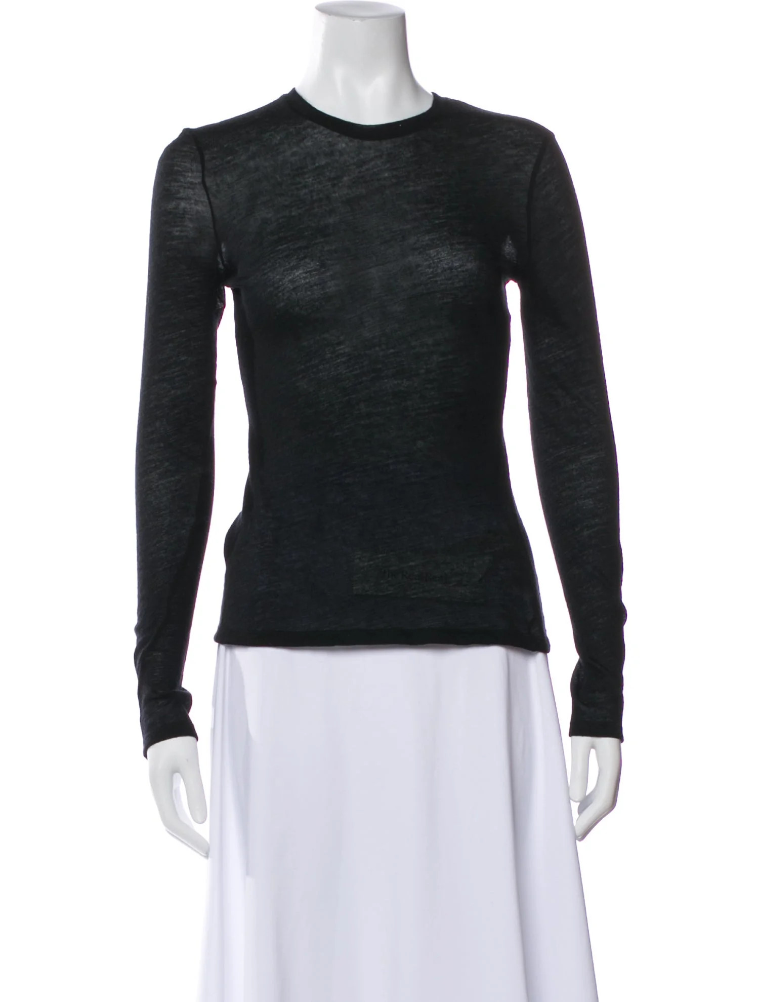 The Row Cashmere Crew Neck Sweater w/ Tags - Blue Knitwear, Clothing - THR202623 | The RealReal | The RealReal