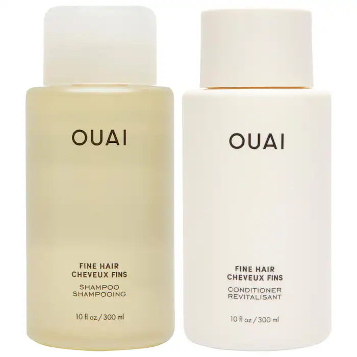 OUAI Shampoo & Conditioner Duo for Fine Hair | Sephora (US)