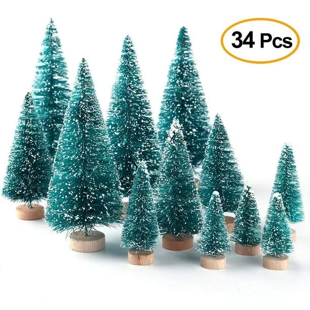 Christmas Tree arbol de navidad New Year's Mini Christmas Tree Small Pine Tree adornos de navidad... | Walmart (US)