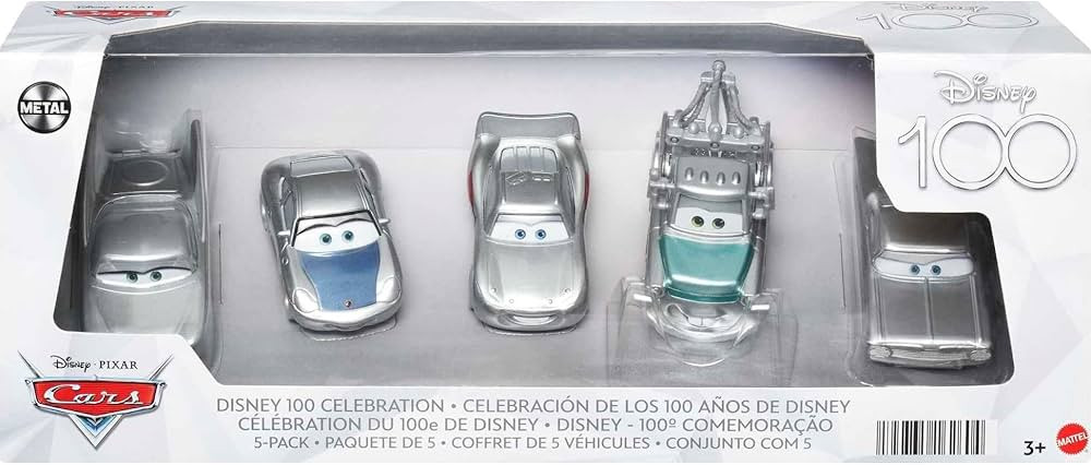 Disney Cars Toys Set of 5 Collectible Character Toy Cars & Trucks Inspired by Disney's 100 Years ... | Amazon (US)