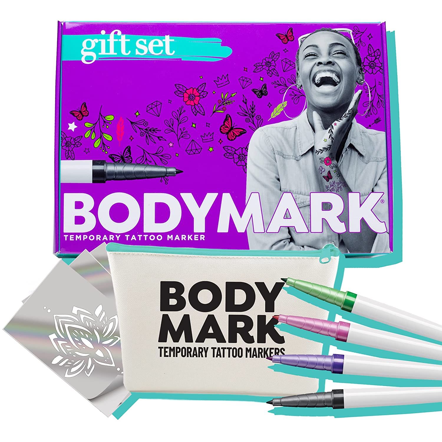 BodyMark Gift Set Temporary Tattoo Marker for Skin | BodyMark OON