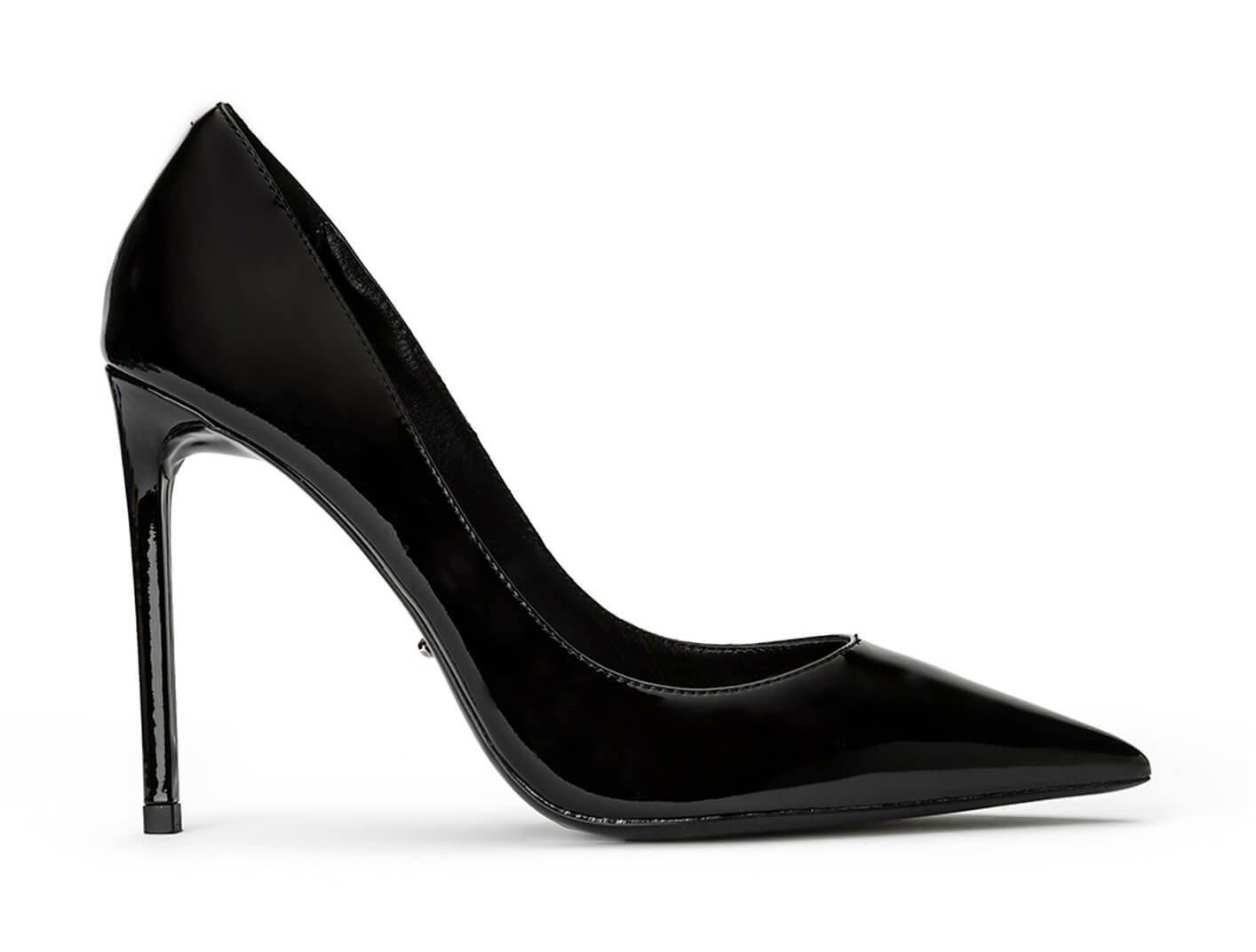 Anja Black Patent 10.5cm Heels | Tony Bianco (Global)