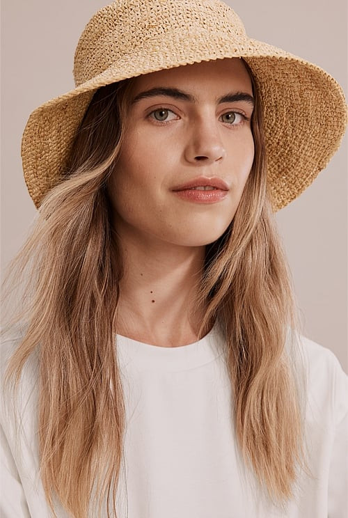 Raffia Bucket Hat | Country Road