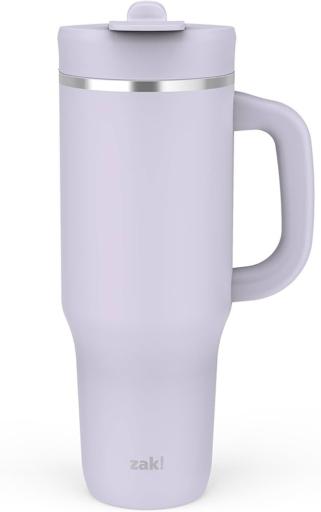 Zak Designs Harmony 2-in-1 Coffee Tumbler for Travel or At Home, 40oz Recycled Stainless Steel is... | Amazon (US)