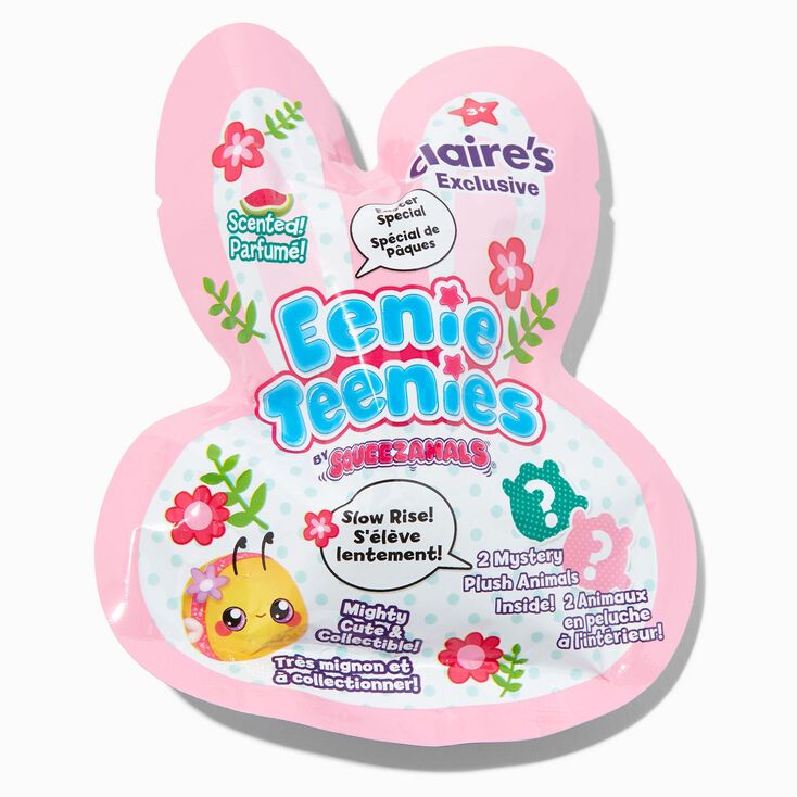 Squeezamals® Eenie Teenies Scented Mystery Plush Bunny Blind Bag - Styles Vary | Claire's (US)