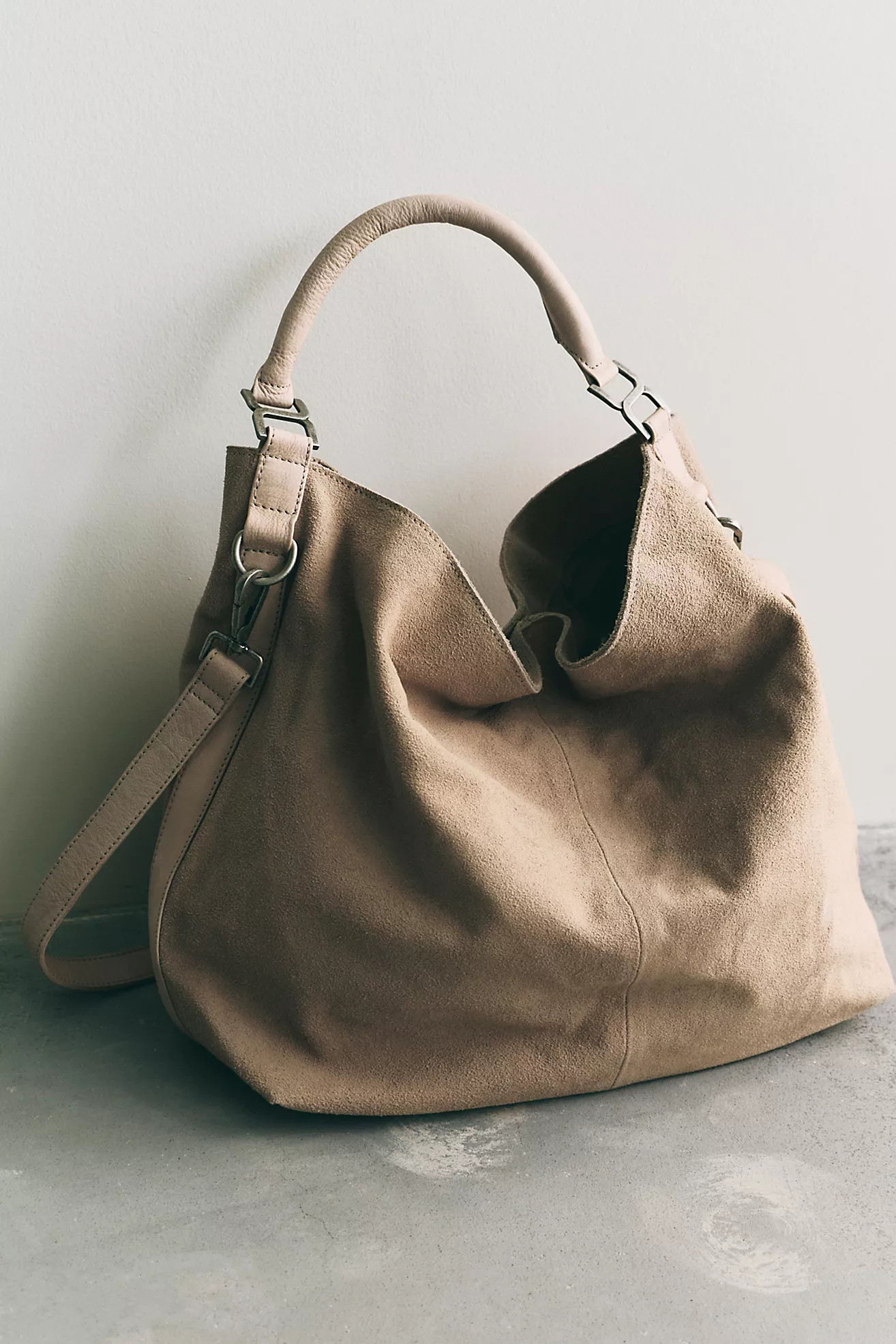 Suzie Suede Slouchy Tote Bag | Free People (Global - UK&FR Excluded)