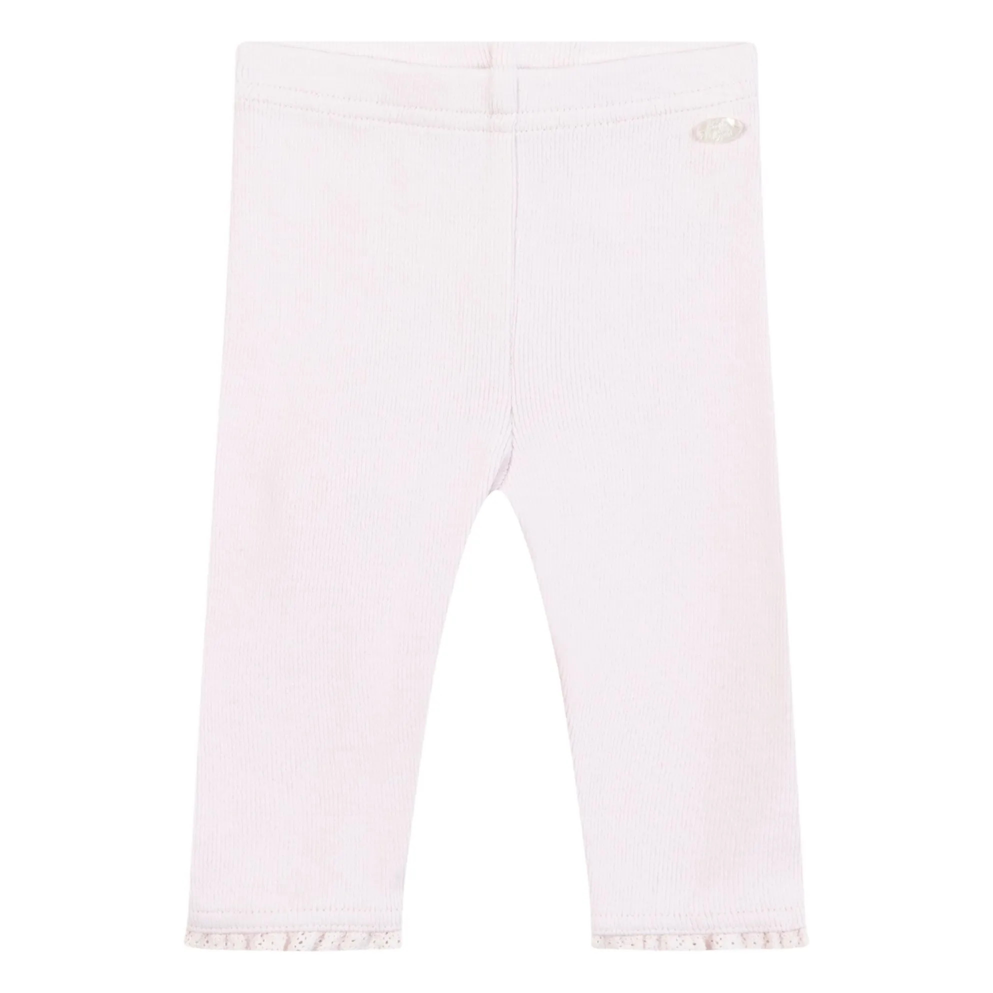 Ribbed Legging | Pale Pink | Smallable