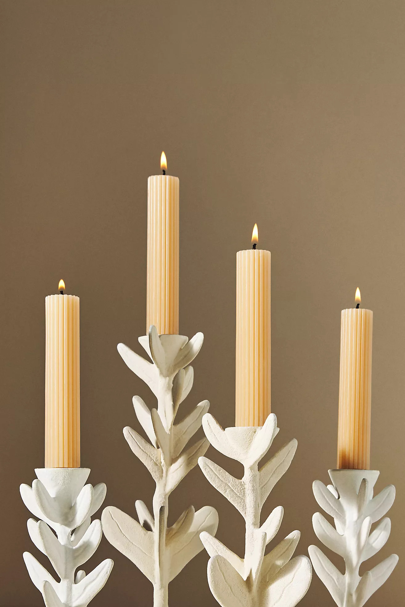 Tonal Taper Candles, Set of 4 | Anthropologie (US)