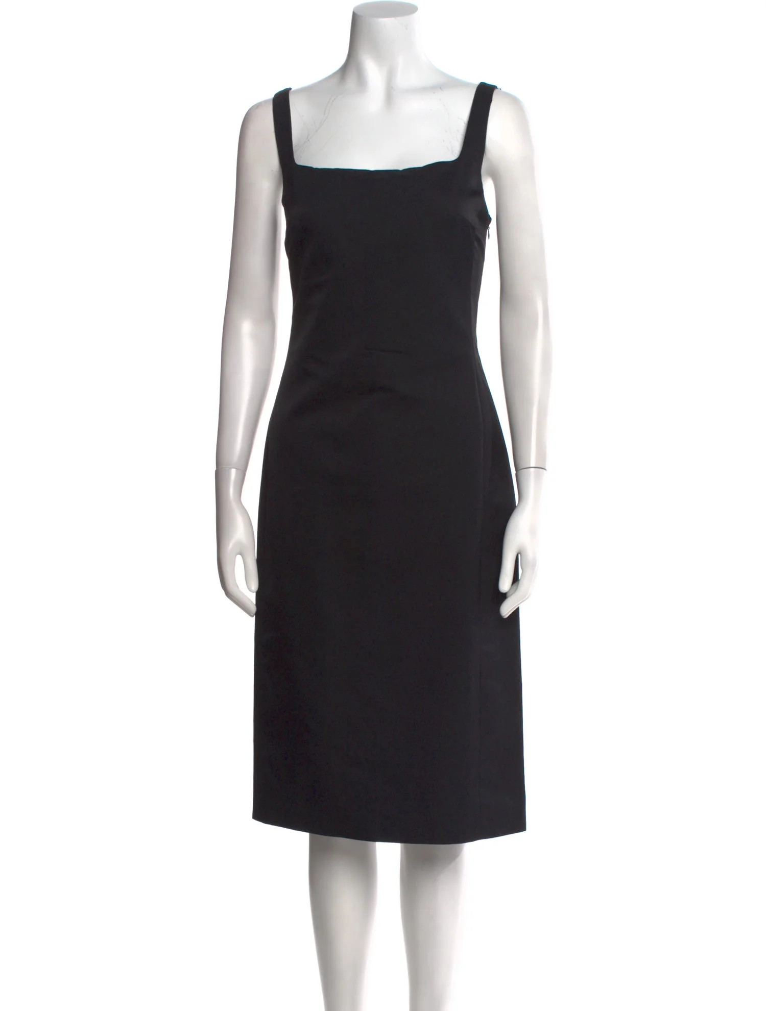 Wool Midi Length Dress | The RealReal