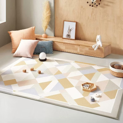 Tiny Land® Double-Sided Baby Playmat Urban Zoo Adventure | Target