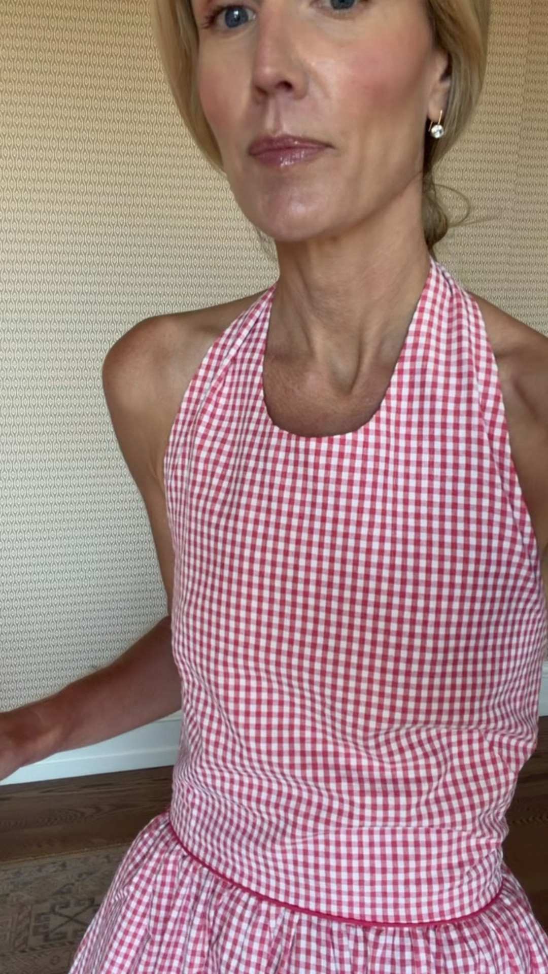 the perfect gingham dress from @Avara use code SARA15 to save