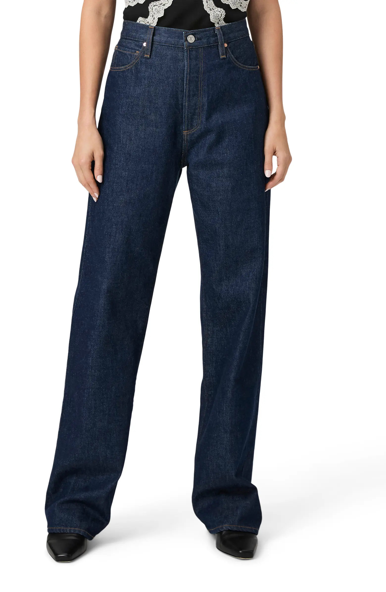 PAIGE Sawyer High Waist Straight Leg Jeans | Nordstromrack | Nordstrom Rack