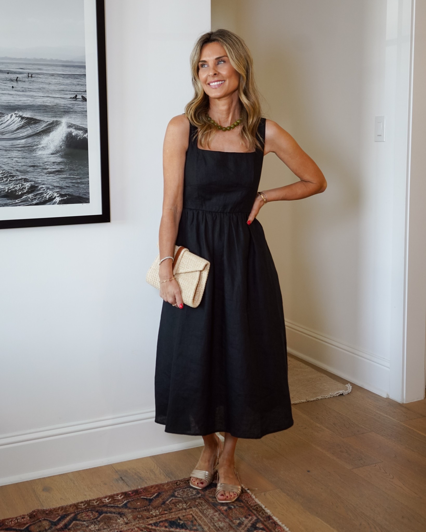 ​​I’m 5’6”
​​-Leopard dress is gorgeous! This print is sold out, other colors are available. Wearing sz S
​​-Cotton cardigan sz XS
​​-Black linen separates.  quality is 10/10. Top sz XS and shorts sz XS
​​-Navy linen pants sz XS. 
-Navy linen tank wearing S but I like XS better
​​-Striped cashmere sweater in navy, other colors available. Sz S
​​-Yellow linen top sz S
​​-Black ribbed dress is comfortable and so flattering! Sz S
​​-Yellow cashmere sweater sz S
​​-Black linen midi dress sz XS
​​
​​@Onequince #quincepartner

#LTKFindsUnder50 #LTKTravel #LTKOver40