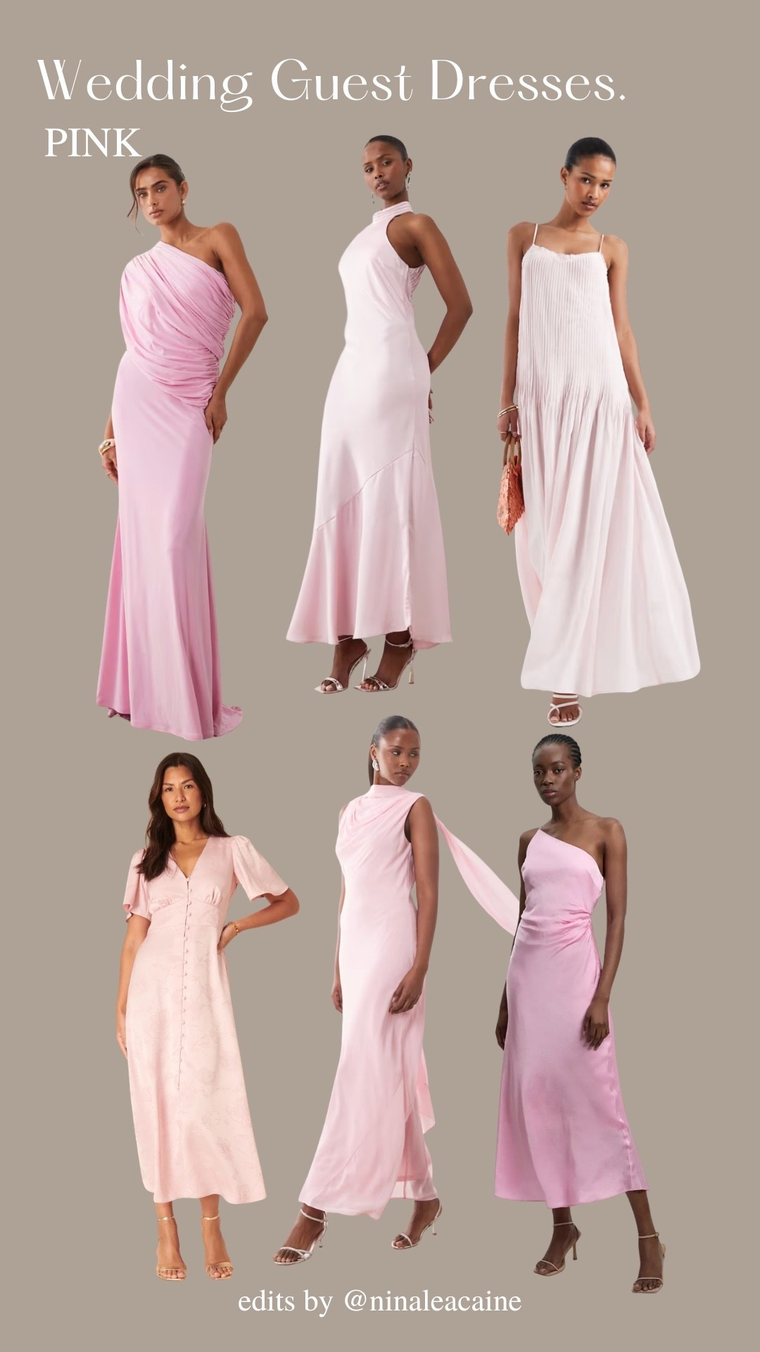 Wedding guest edit #pinkdress

#LTKsummer #LTKwedding #LTKdresses