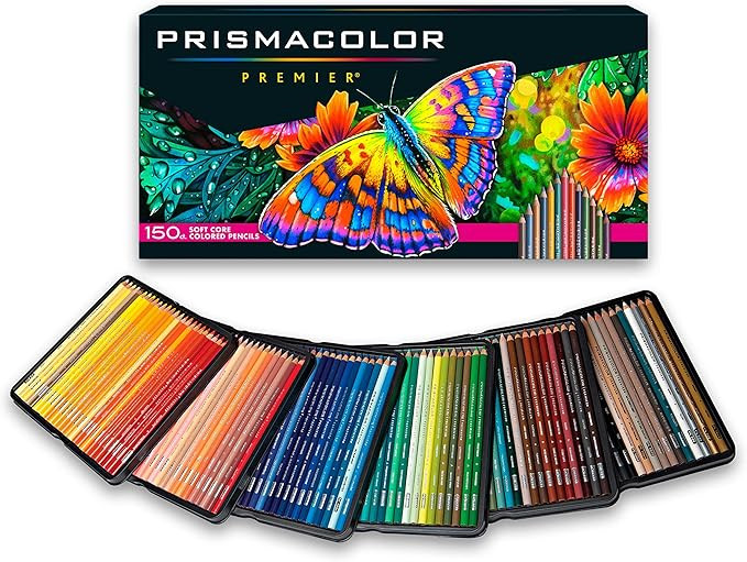 Prismacolor Premier Colored Pencils, Soft Core, 150 Count | Amazon (US)
