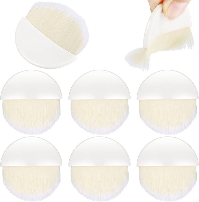 Boao 8 Pieces Flat Brush Applicator Artist Drawing Brush for Christmas DIY Craft Gesso, Oil Paint... | Amazon (US)