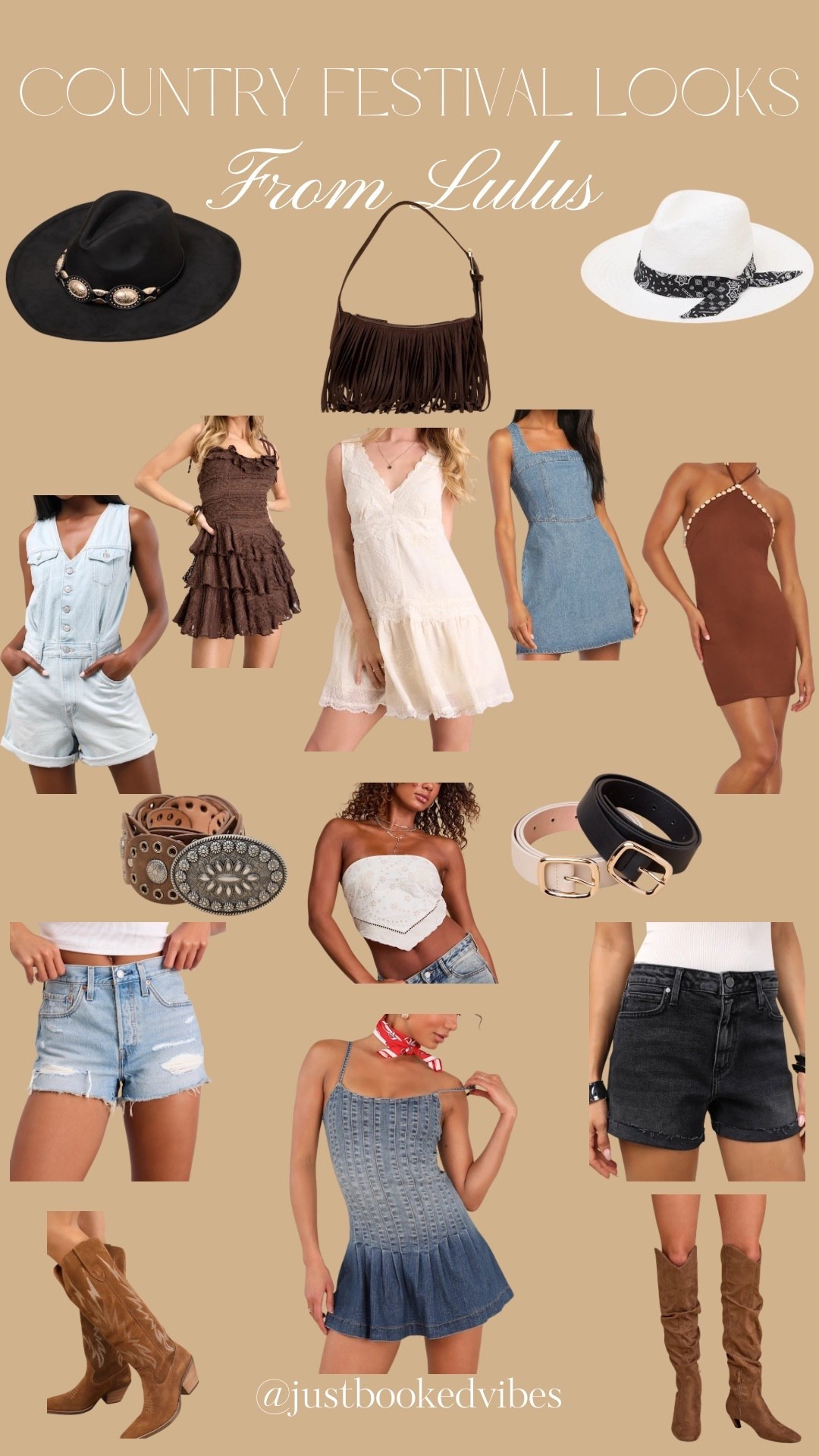 Country festival outfits from Lulu’s — think denim, flirty dresses, western boots, and boho details perfect for concerts, festivals, and summer nights! 

#LTKSeasonal #LTKootd #LTKFestival