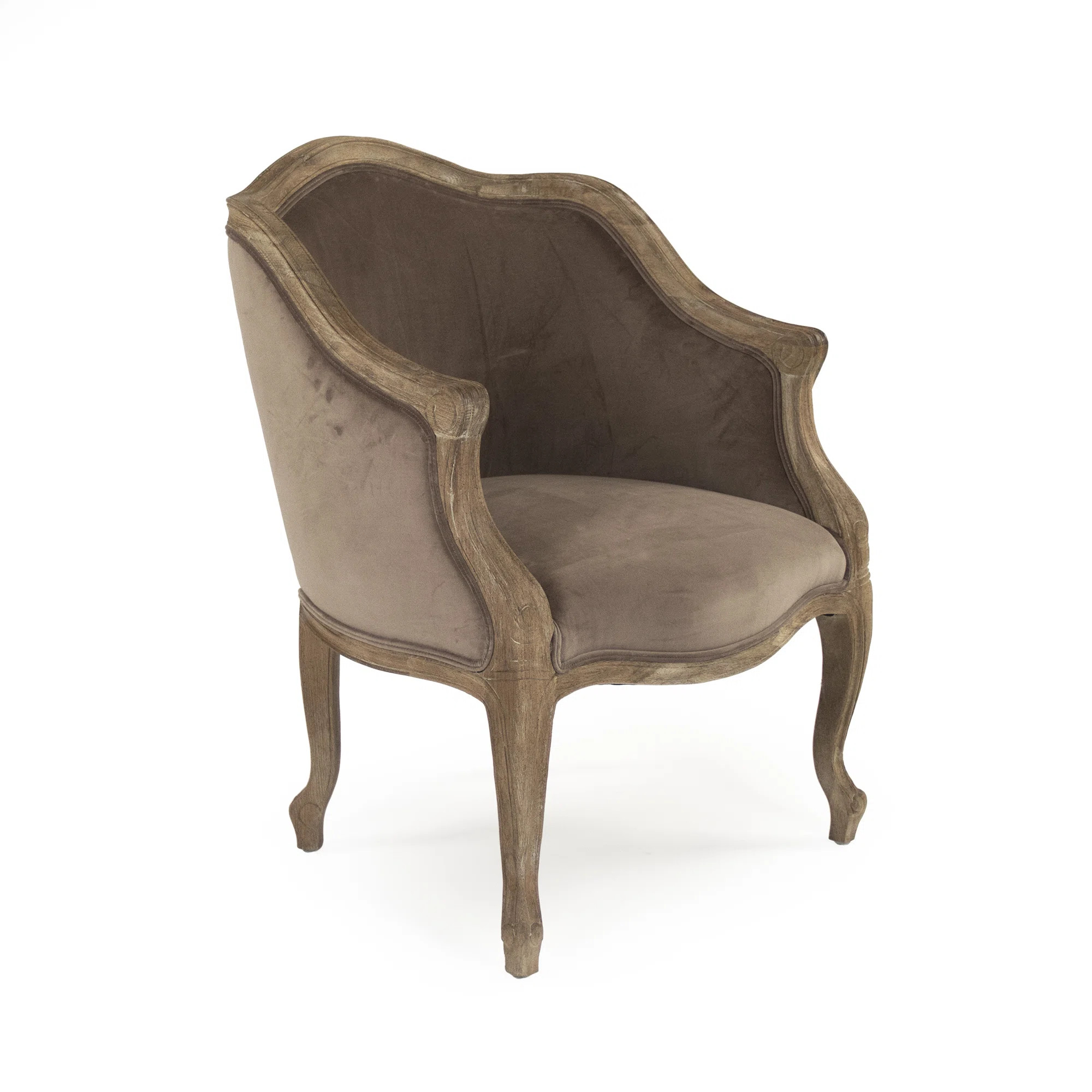 Frans Velvet Armchair | Wayfair North America