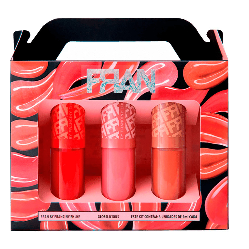 Kit Fran by Franciny Ehlke Glosslicious | Beleza Na Web | Beleza Na Web (BR)
