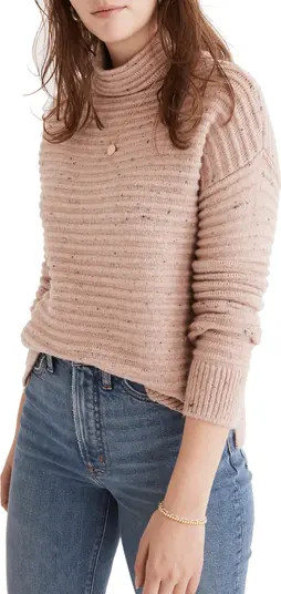Belmont Donegal Mock Neck Sweater | Nordstrom
