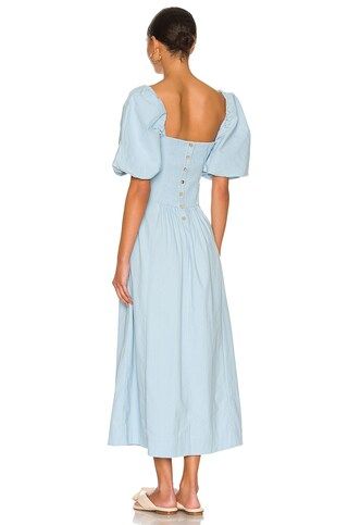 Free People Ain't She A Beaut Midi Dress in Hot Spring from Revolve.com | Revolve Clothing (Global)