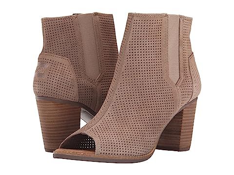 TOMS Majorca Peep Toe Bootie | Zappos