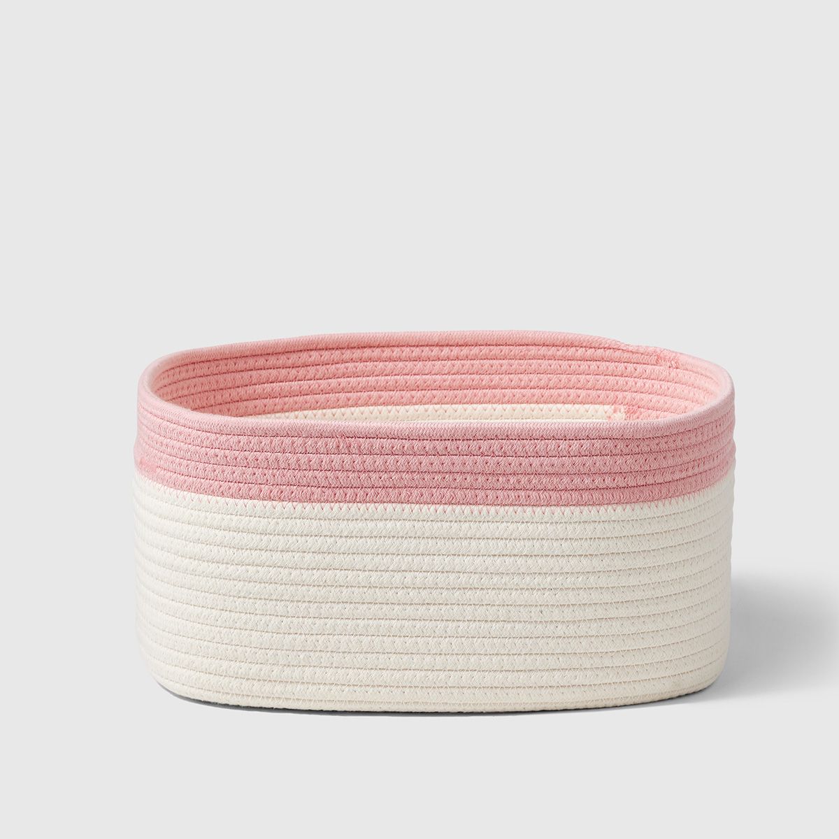 Marie Kondo Small Kawaii Cotton Rope Bin Rose Pink | The Container Store