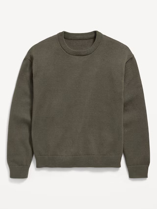 Crew-Neck Sweater for Boys | Old Navy (US)