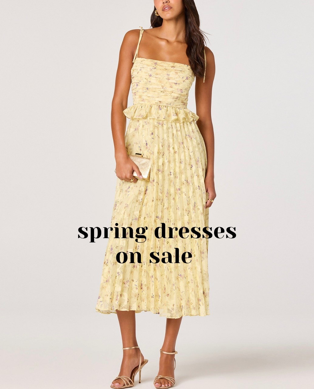 Spring dresses + accessories on sale at Macys for their VIP sale 

#LTKSaleAlert #LTKWedding