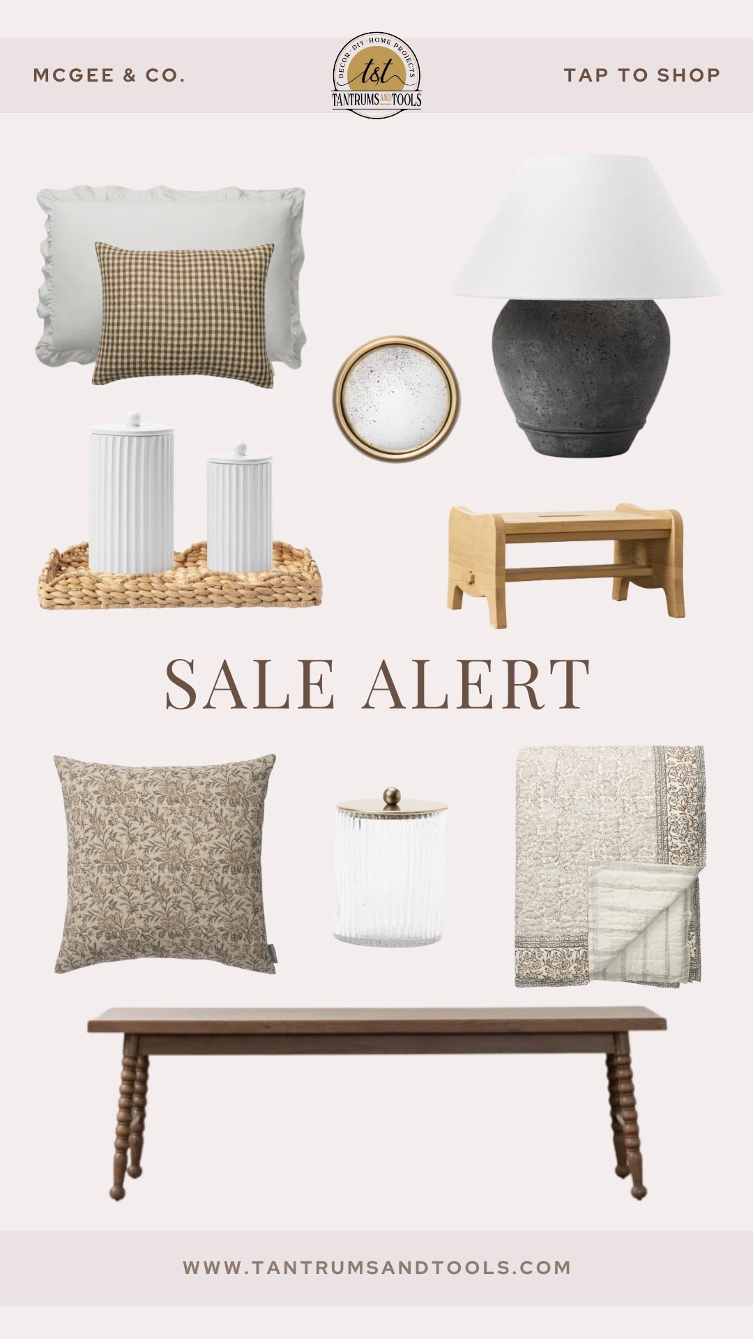 🚨McGee and Co. sale alert! 

#homedecor #mcgeeandco #beddingrefresh #bathroom #cozycottage #neutraldecor #studiomcgee #sale

#LTKHome #LTKFindsUnder100 #LTKSaleAlert