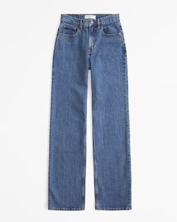 High Rise 90s Relaxed Jean | Abercrombie & Fitch (US)