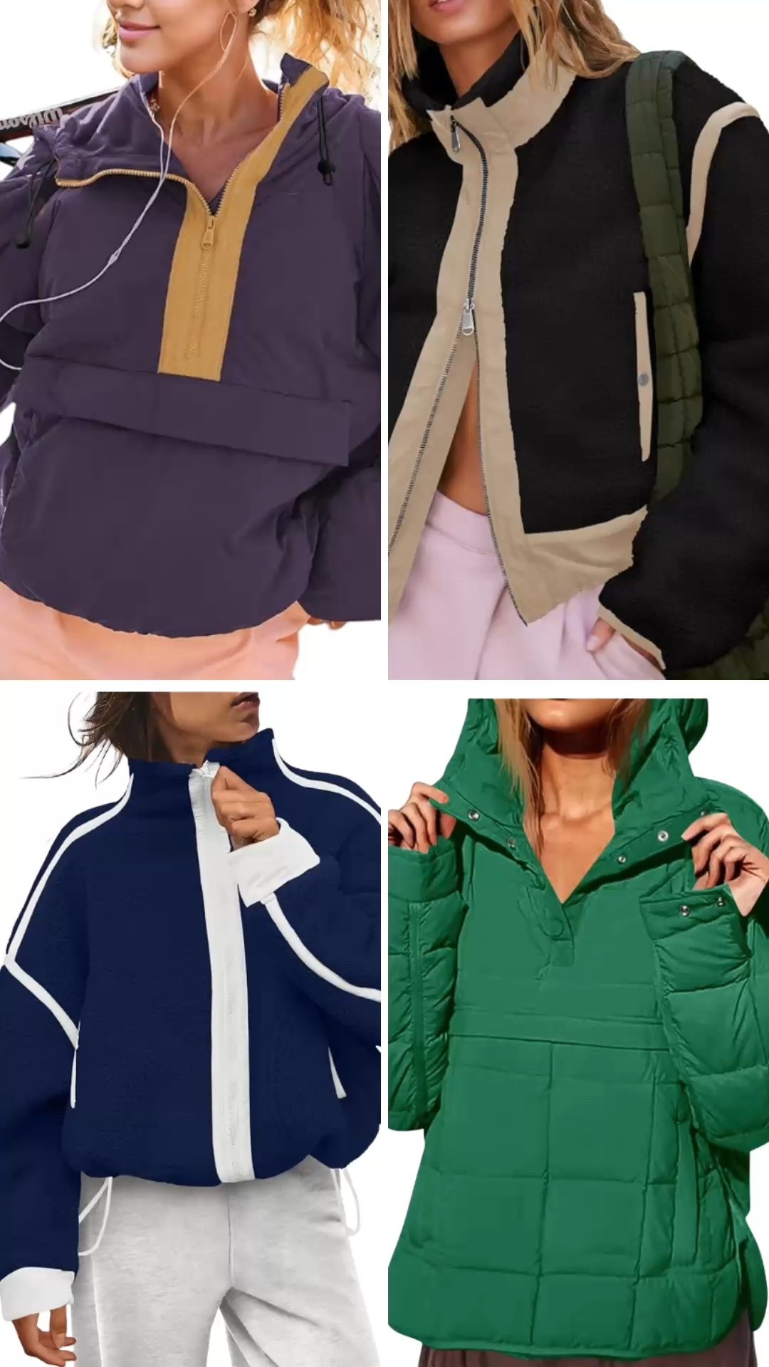 Coats and puffers to keep you warm and cozy 