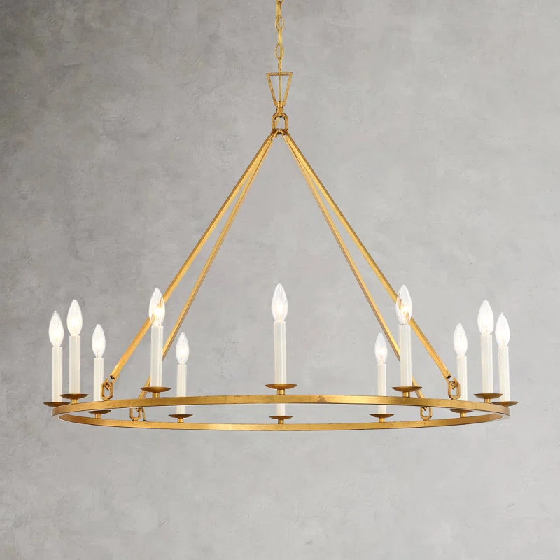Zakery 12 - Light Dimmable Chandelier | Wayfair North America
