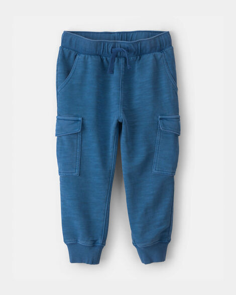 Toddler Boy French Terry  Cargo Knit Joggers - Blue - OshKosh B'gosh | Carter's | Carter's Inc
