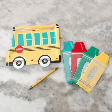 OMG look how cute these Back to School plates and napkins are for the first day of school breakfast 🥰 ✏️ 🍎 🚌  Take a look at some of my fave tabletop finds to make the first day memorable! 

#LTKkids #LTKFind #LTKfamily