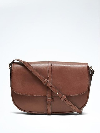 Banana Republic Half Moon Crossbody Size One Size - Chestnut | Banana Republic US