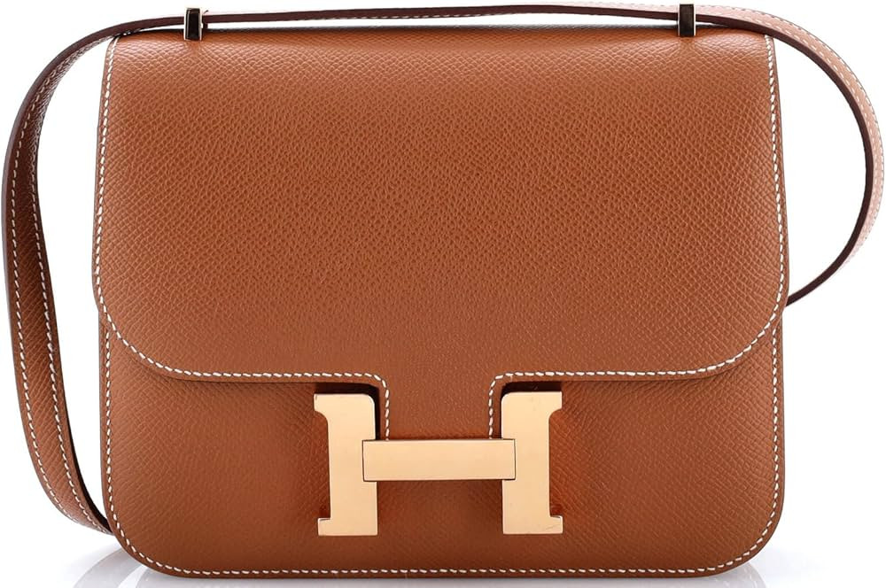 Amazon.com: Hermès, Pre-Loved Constance NM Bag Epsom 18, Gold : Amazon Luxury | Amazon (US)