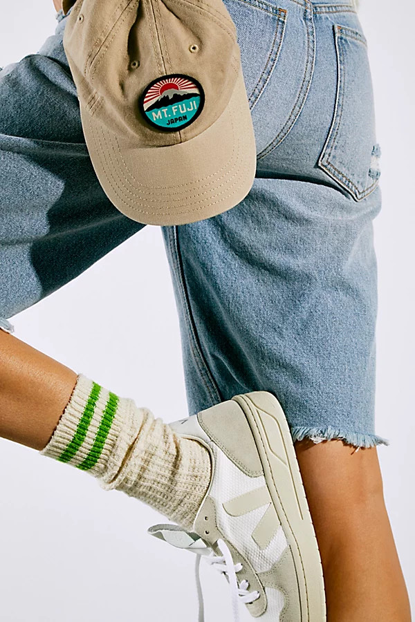 Veja V-10 B-Mesh Sneakers by Veja at Free People, White / Natural / Pierre, EU 36 | Free People (Global - UK&FR Excluded)