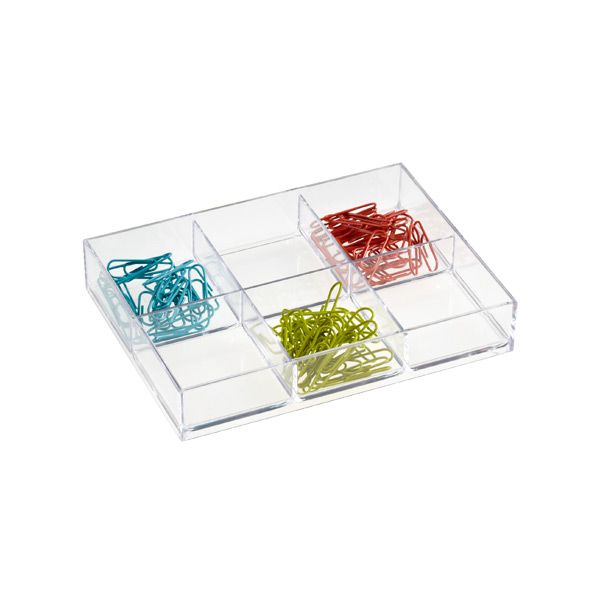 6-Section Drawer Divider | The Container Store