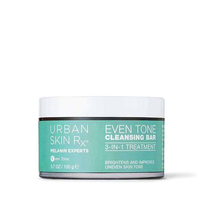 Urban Skin Rx® Even Tone Cleansing Bar | 3-in-1 Daily Cleanser, Exfoliator, and Brightening Mask... | Amazon (US)