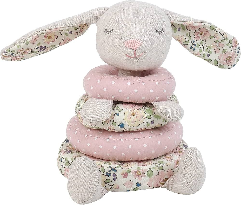 MON AMI Petit Bunny Soft Plush Stacking Toy – 7”, Early Development STEM Montessori Toys, Sen... | Amazon (US)