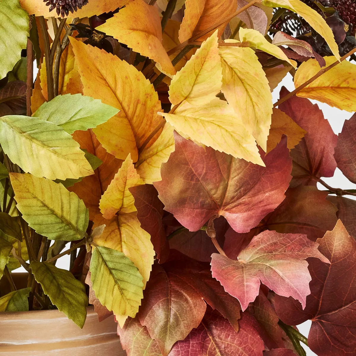 31" XL Fall Leaf Artificial Statement Arrangement - Threshold™ designed with Studio McGee | Target